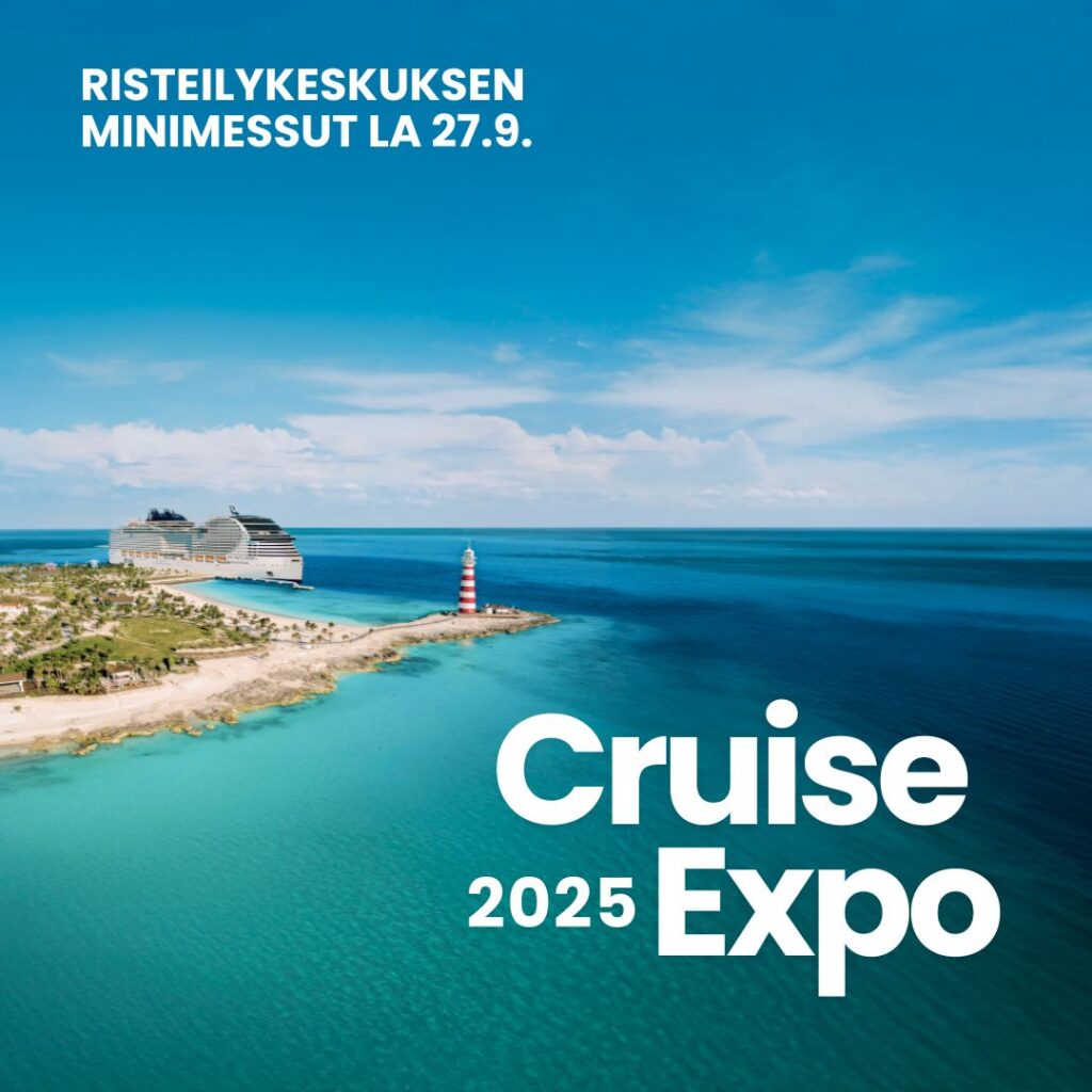 Matkabongaukset Cruise Expo 2025 – Tutustu risteilyihin minimessuilla Helsingissä