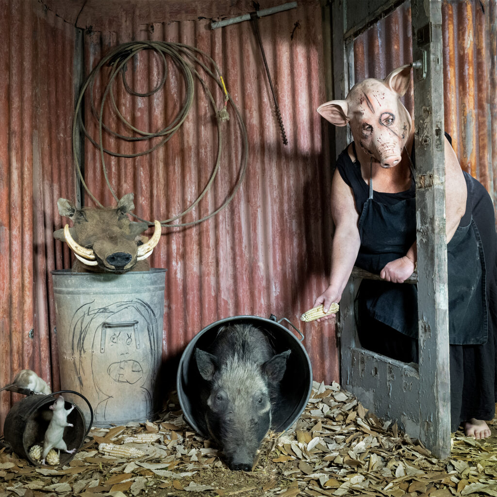 Roger Ballen Snack Time valokuvateos Fotografiska Tallinn Oulu