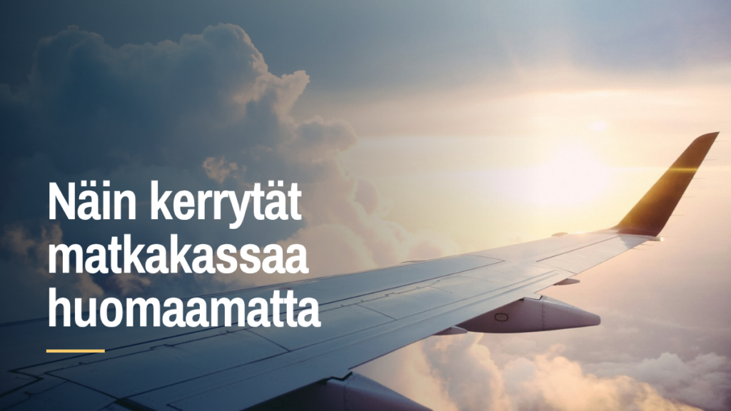 Matkabongaukset Vastaa kyselyihin ja ansaitse matkalahjakortteja