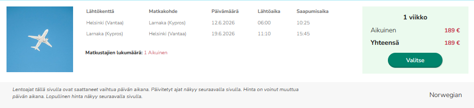 Matkabongaukset Matkabongaukset